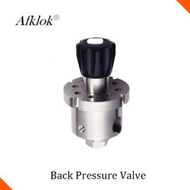 Single Stage High Pressure Stainless Steel Back Pressure Valve