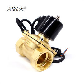 Brass Normally Closed 1-1/4 inch Direct Acting Special Underwater Solenoid Valve