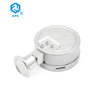 AFK Stainless Steel Gas Differential Manometer Diaphragm Pressure Gauge 6bar
