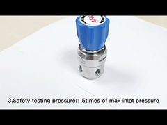 AFK FCTFE PTFE High Pressure Single Gauge OD Compression Fitting 3000psig