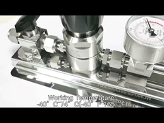 Multi Stage Pressure Regulator Device 3000 Psi  For Purity Gas To Control Flow Rate