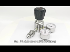 Régulateur de pression à haute pression d'azote de débouché de régulateur de CO2 de connecteur de gaz de régulateur de gaz de CO2