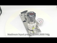 Régulateur de pression d'acier inoxydable